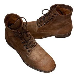 Frye Tyler Lace Ups - Suede